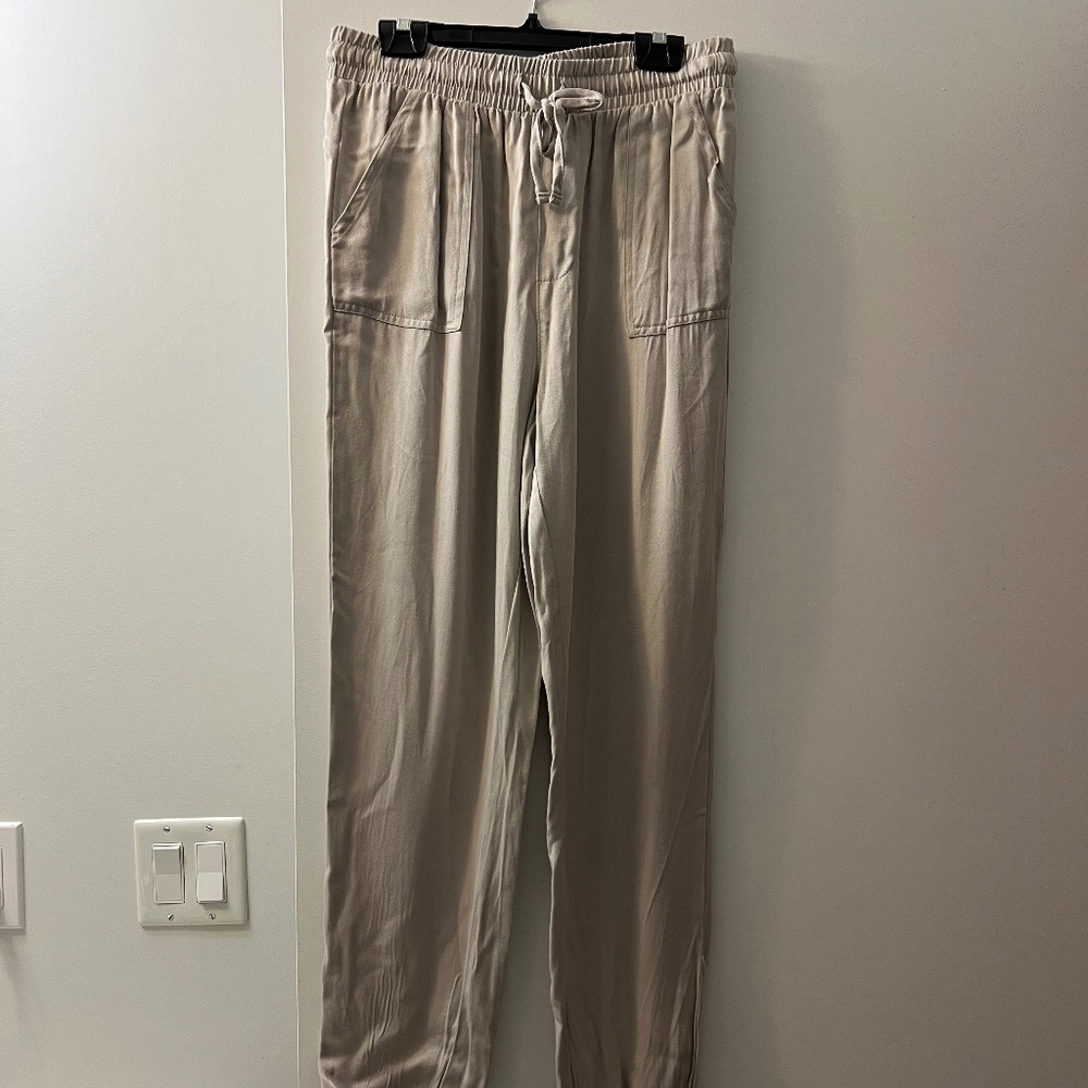 Beige Joggers